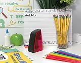 Bostitch Office Battery Powered Pencil Sharpener, Portable, Hinged Tray, Colored Pencil Compatible, Fits In Backpack & Most Pencil Cases, Red – view 9
