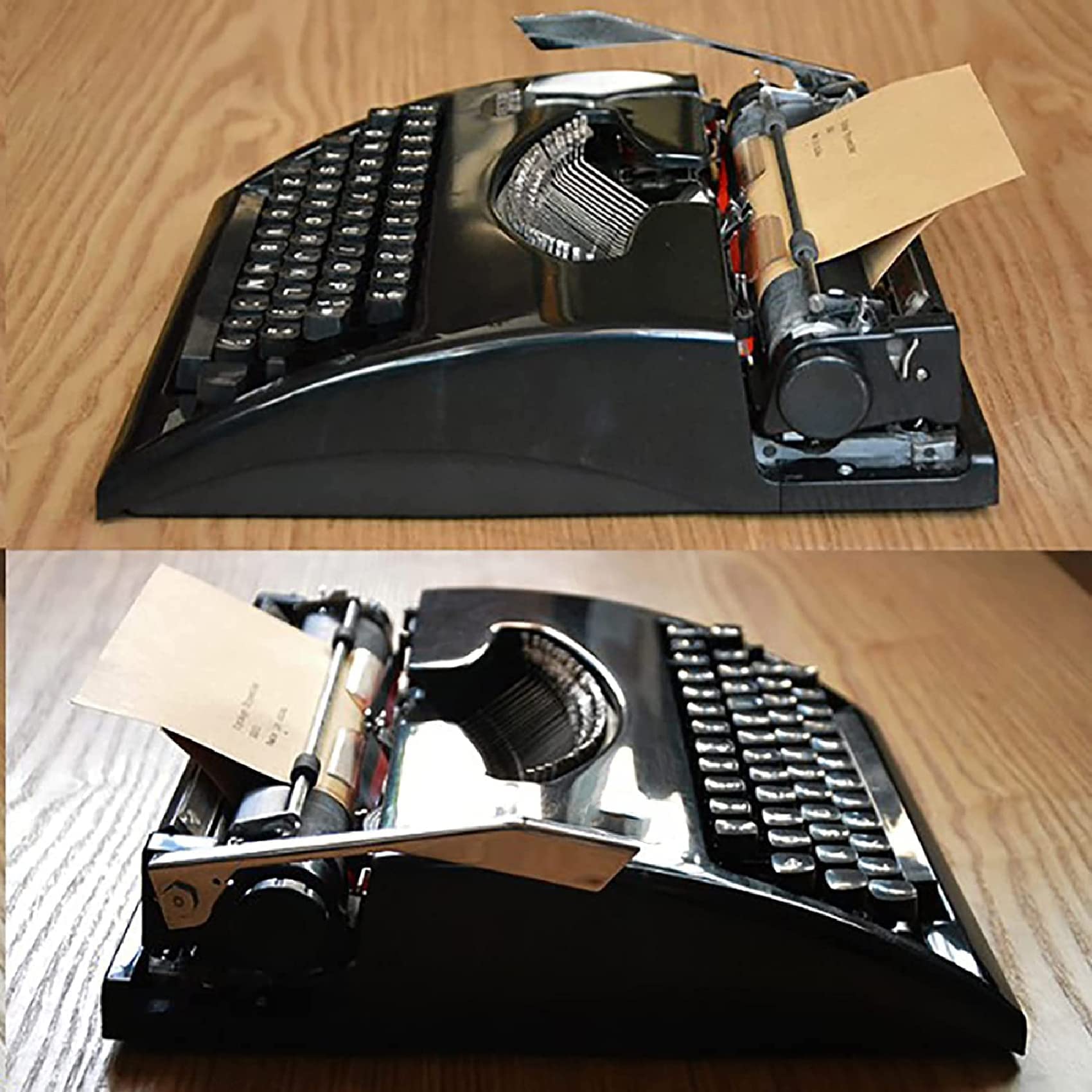 Macchina da Scrivere Meccanica Inglese, Macchina da Scrivere Manuale Portatile Tradizionale Vecchio Stile, per Appunti o Lettere o Scrittura Creativa, Regalo letterario per scrittori