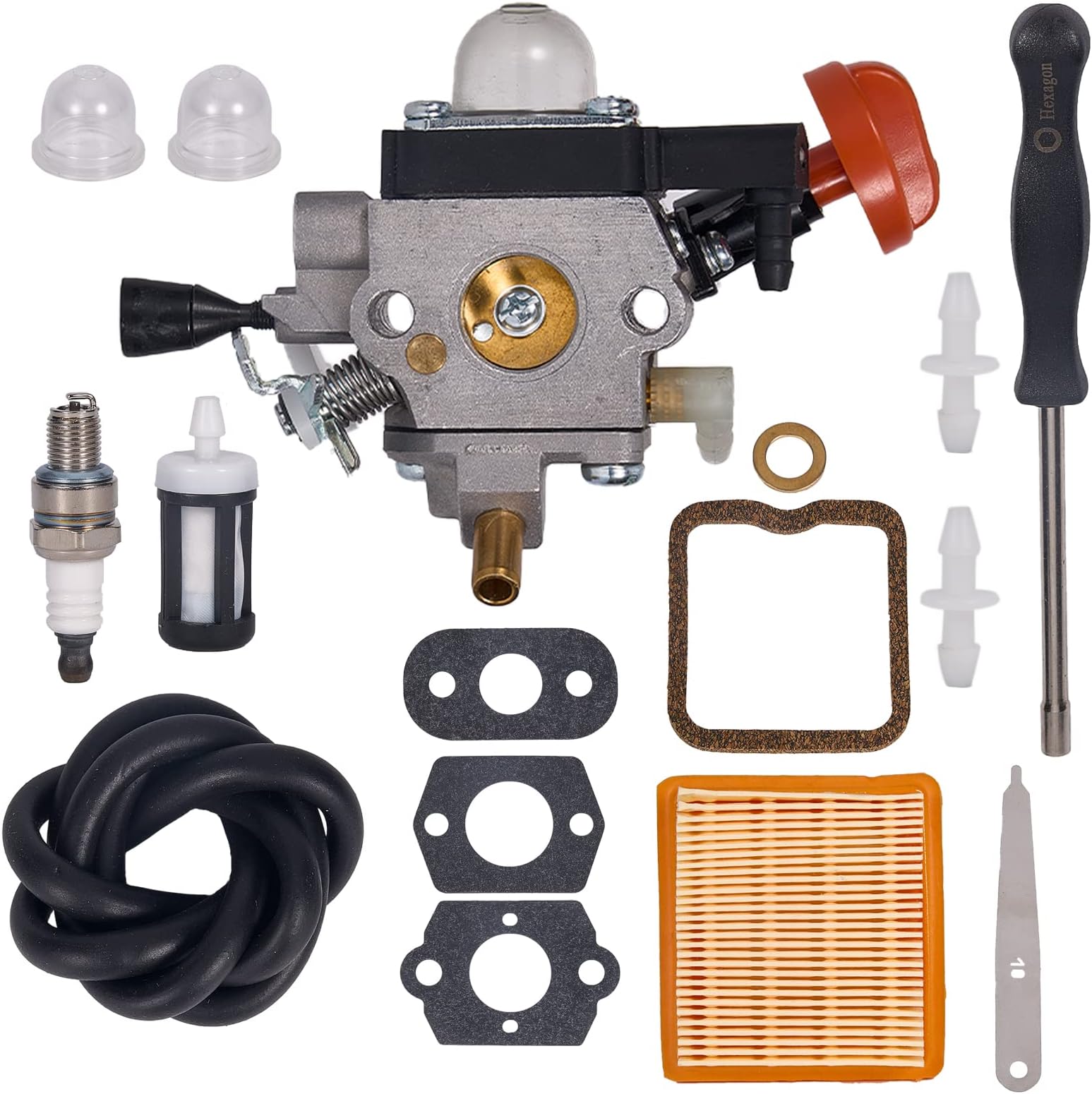 Spark Plug Cover With Screw For STIHL FS91, FS111, FS131 Trimmers - Part # 4180-080-0401