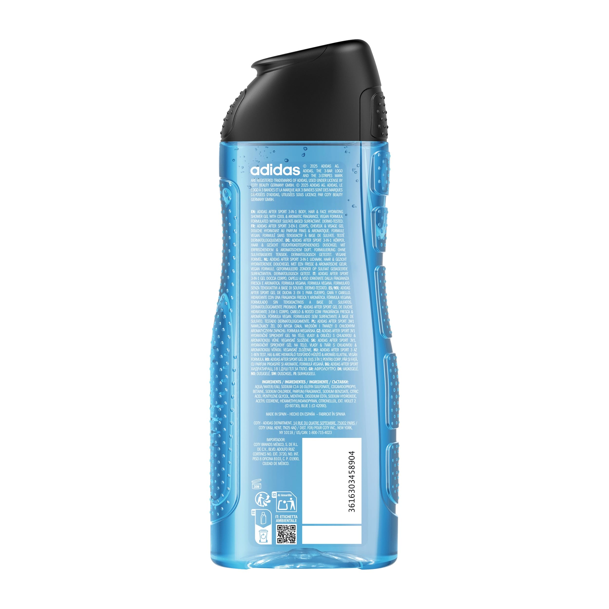 adidas dla mężczyzn żel pod prysznic AFTER SPORT 400 ml