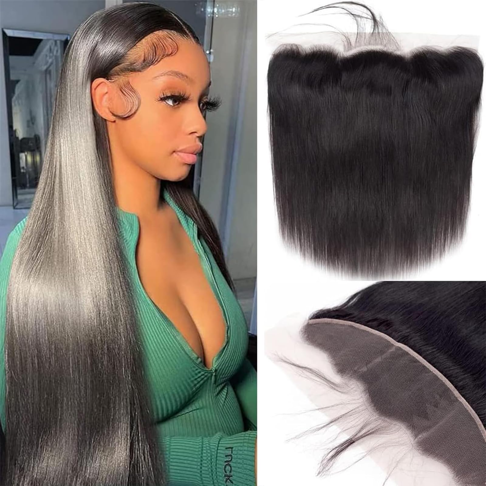 20 Inch 13x4 Lace Frontal Closure HD Lace Frontal Straight