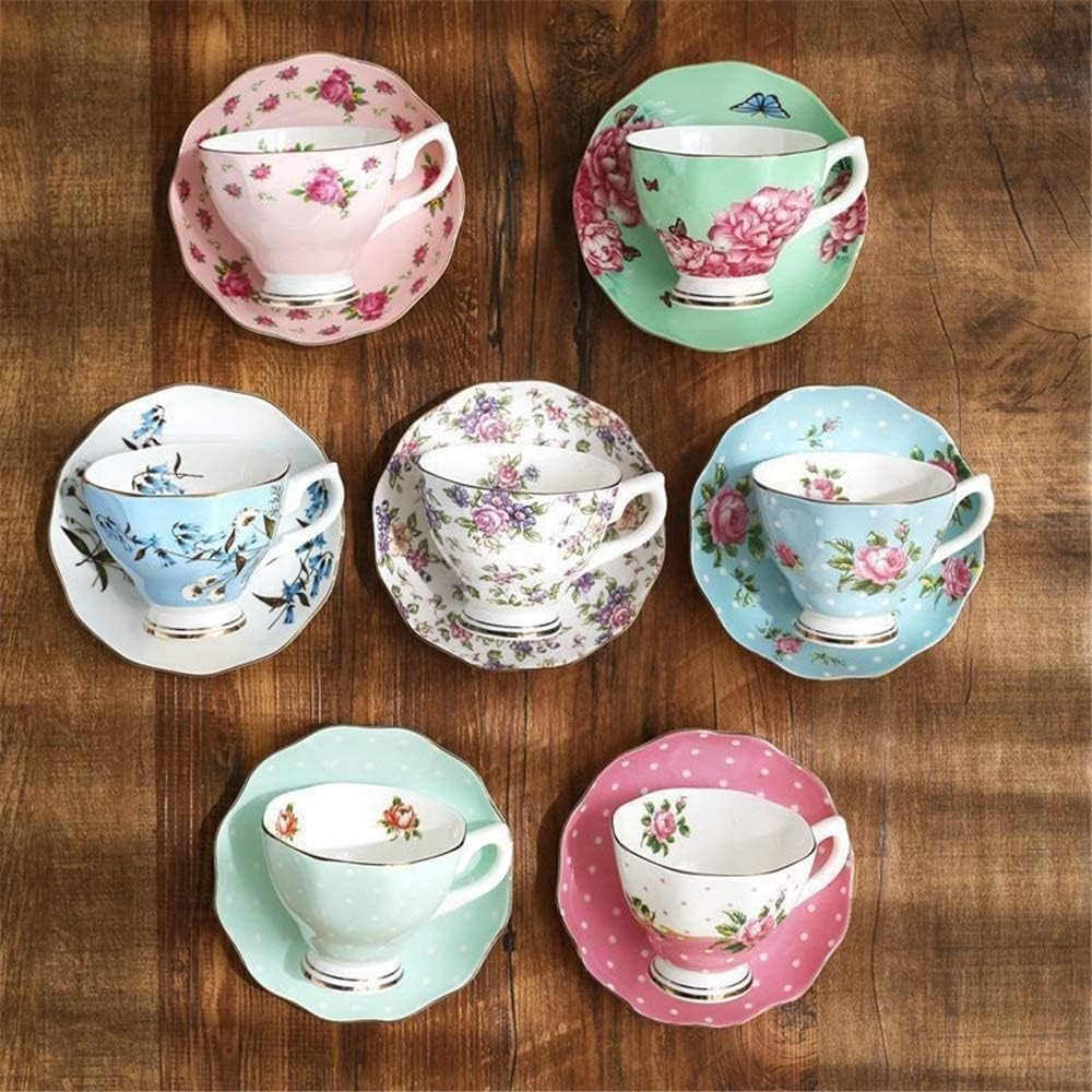 filiżanka kawy, filiżanki do herbaty, filiżanka do kawy* Zestaw filiżanek i spodków do herbaty, filiżanki z porcelany kostnej Zestaw filiżanek do kawy z porcelany kostnej Kreatywna filiżanka kawy Cera