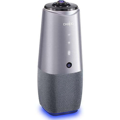 Camera 360, 4K Video Conference Room Camera, Webcam, AI Driven