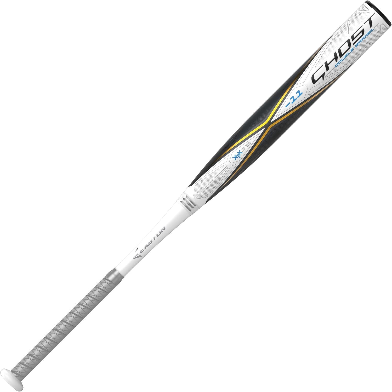 Easton | GHOST DOUBLE BARREL Fastpitch Softball Bat | Approved for All Fields | -11 / -10 / -9 / -8 Drop | 2 Pc. Composite