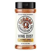 Vista 15 de Condimentos para alitas de pollo –paquete variado (cada bolsa condimentará 10-15 libras de alas)–Libre de gluten y GMS