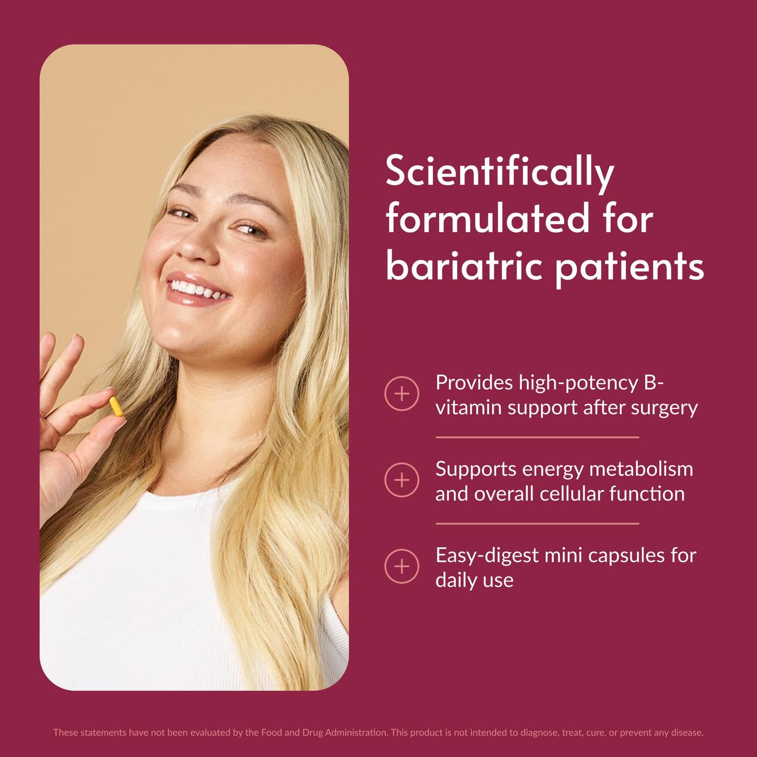 Bariatric Advantage B-50 Complex, 180 Count — Amazon image 2