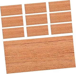 Cedar Chips 10pcs Sheets cedar strip decorative durable humidor accessories wood cedar blocks for humidors cedar supplies cedar wood board Cedar Strips