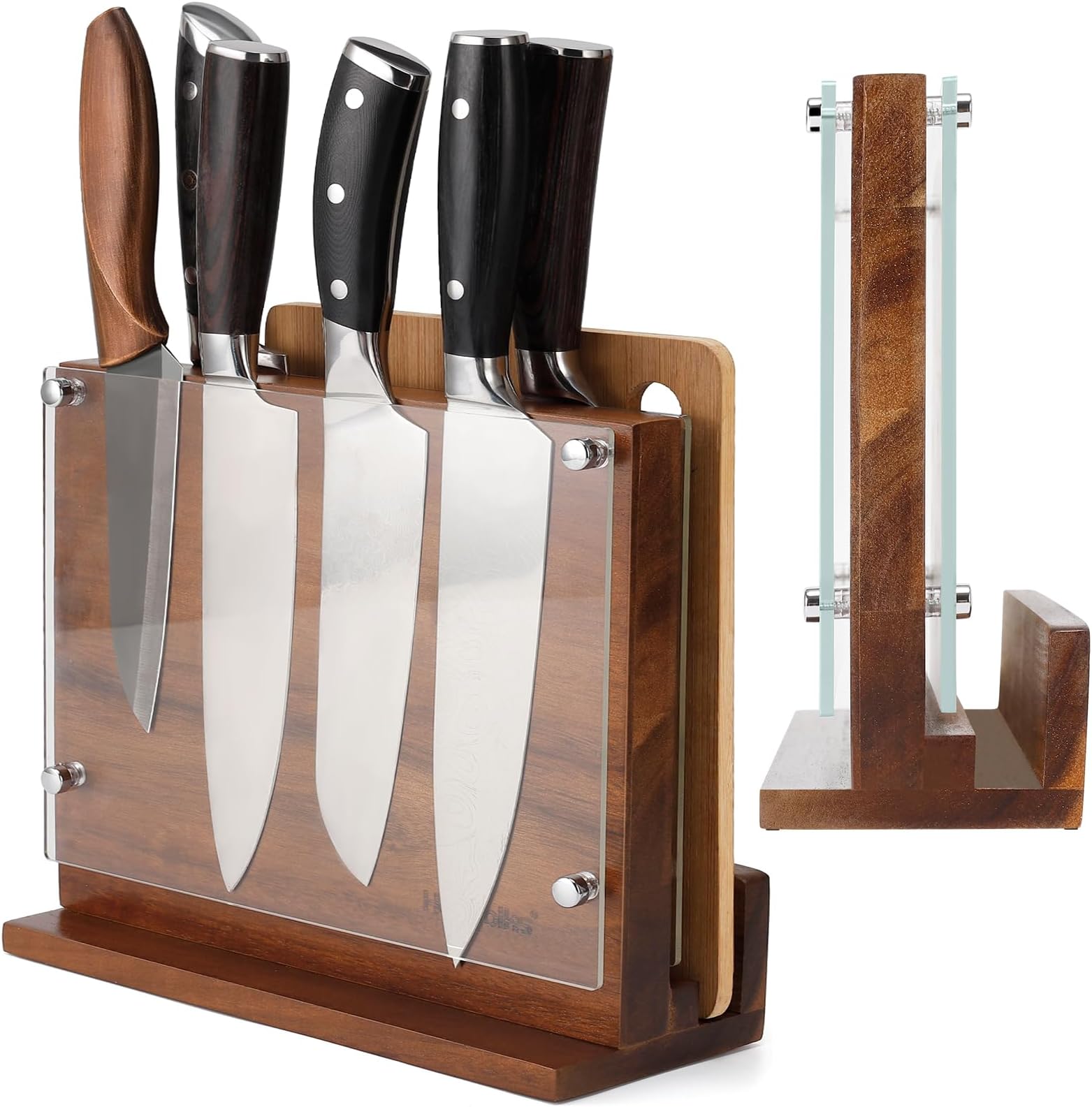 HBlife Double Sided Knife Block Kitchen Knife