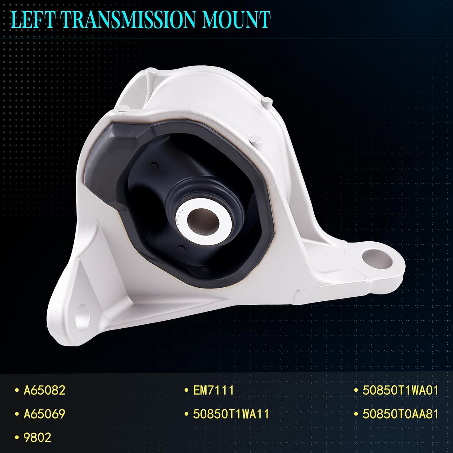 Set of 5 Engine Mount Compatible with CR-V 2012-2014 2.4L,Replace for A65055 A65053 A65070 A65052 A65082