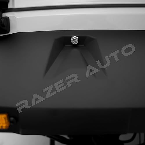Miniatura 8 de Razer Auto Rock Crawler - Estilo de bolsillo con acabado negro liso, remache delantero+trasero, 4 guardabarros con 10 luces LED laterales (negro