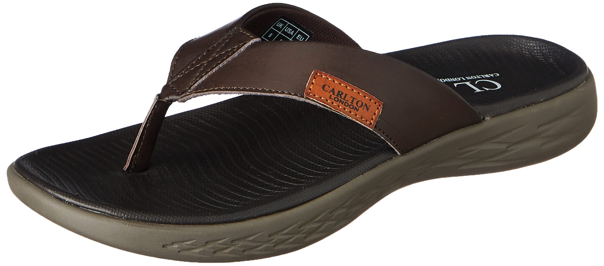 Carlton London Mens Floaters & Outdoor Sandals, Brown, 7 (B0B9242BY7) Amazon Price History, Amazon Price Tracker