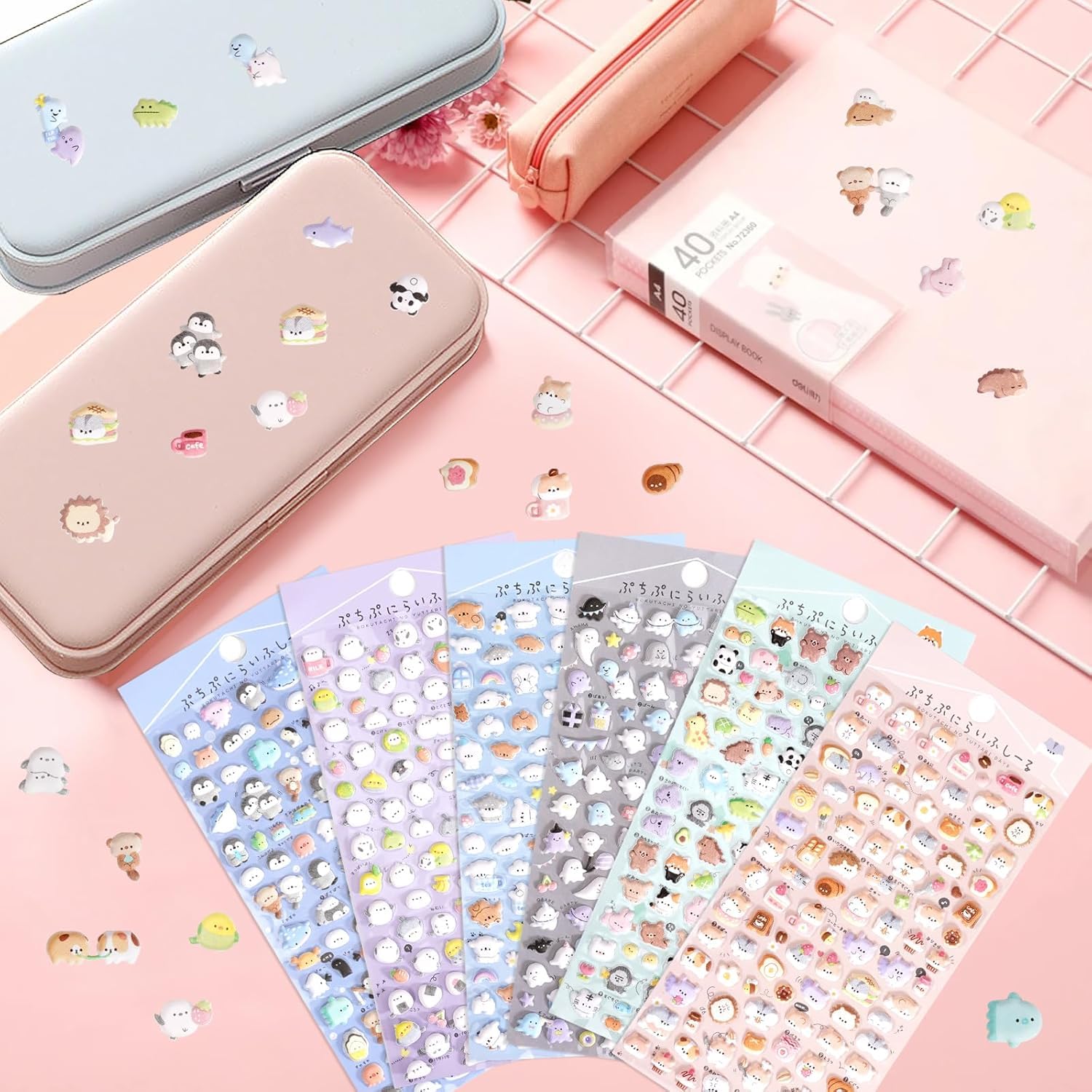 Amazon | 絶妙 品質 シール かわいいミニバブルステッカー - 子供