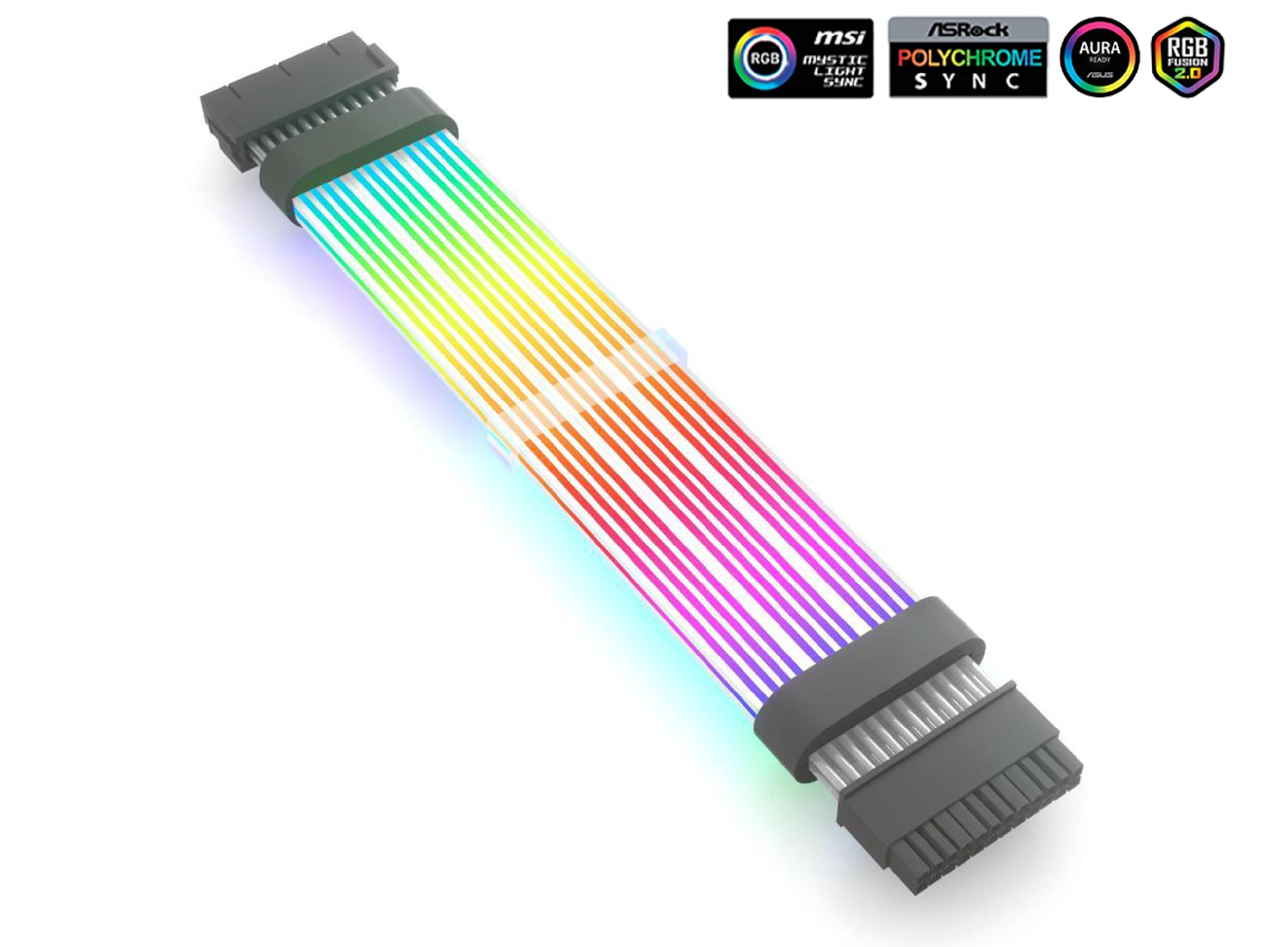 Amazon.co.jp: SAMA 24ピン アドレス指定可能 RGB 電源延長ケーブル