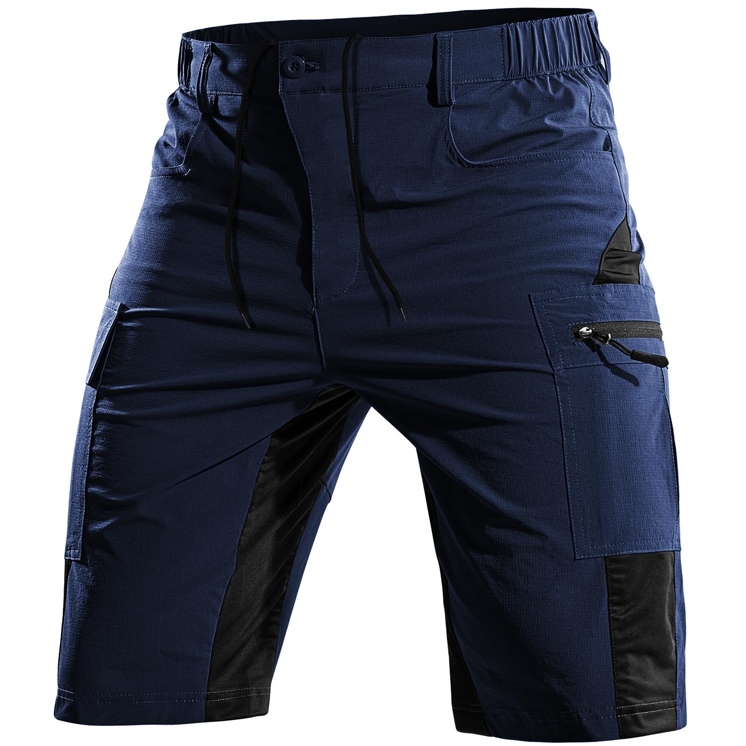 Cycorld MTB - Pantaloncini Corti da Uomo, Traspiranti, per Mountain Bike, Stile Chino, ad Asciugatura Rapida, Adatti per Il Ciclismo