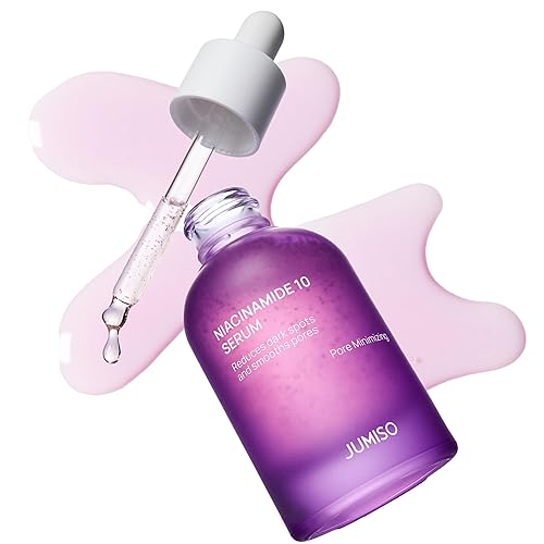 Miniatura 8 de JUMISO Suero facial de niacinamida al 20%, cuidado de manchas oscuras y tonos desiguales, TXA + glutatión, control de poros y aceite para piel de