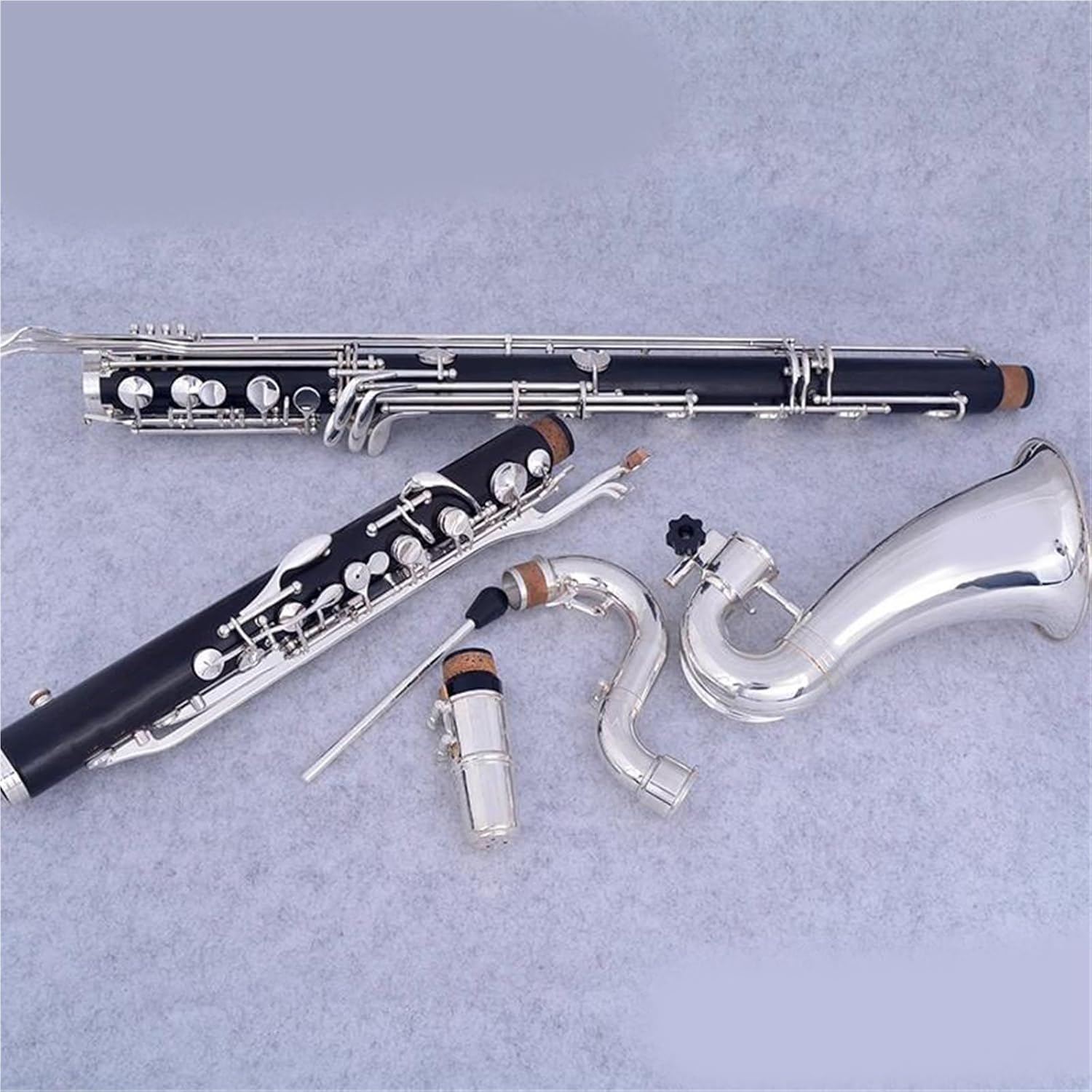 Ebony Low C Clarinet ABS Resin Body Material Clarinet