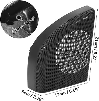 Car Front Grille Car Side Hand Door Speaker Cover Trim A20372703889051 For Benz W203 For CLC For Coupe 2 DOOR Horn Grille Grill Grilles(Left)