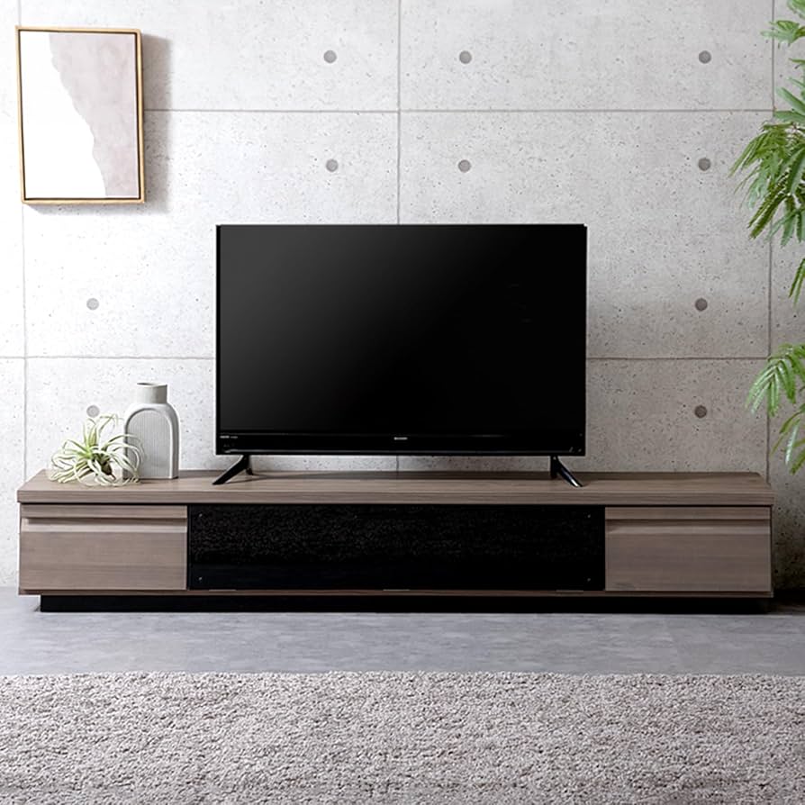 Amazon｜タンスのゲン テレビ台 幅180cm 55型対応 完成品 国産 50