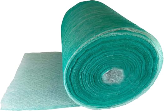 Paint Booth Exhaust Fiberglass Filter Roll US Manufacturer, Paint Arrestor for Spray Booth 30" x 300ft