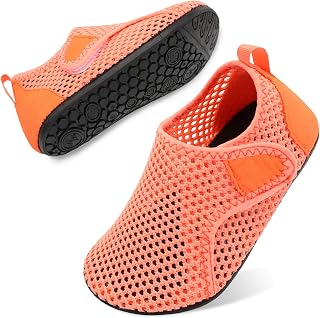 Besroad Kids Water Shoes Girls Boys Quick Dry Aqua Socks Barefoot Non Slip Beach Swim Surf Shoes