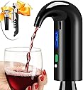Wine Aerator Electric Wine Decanter Best Sellers One Touch Red -White Wine Accessories Aeration Work with Wine Opener for Beginner Enthusiast - Spout Pourer - wine preserver