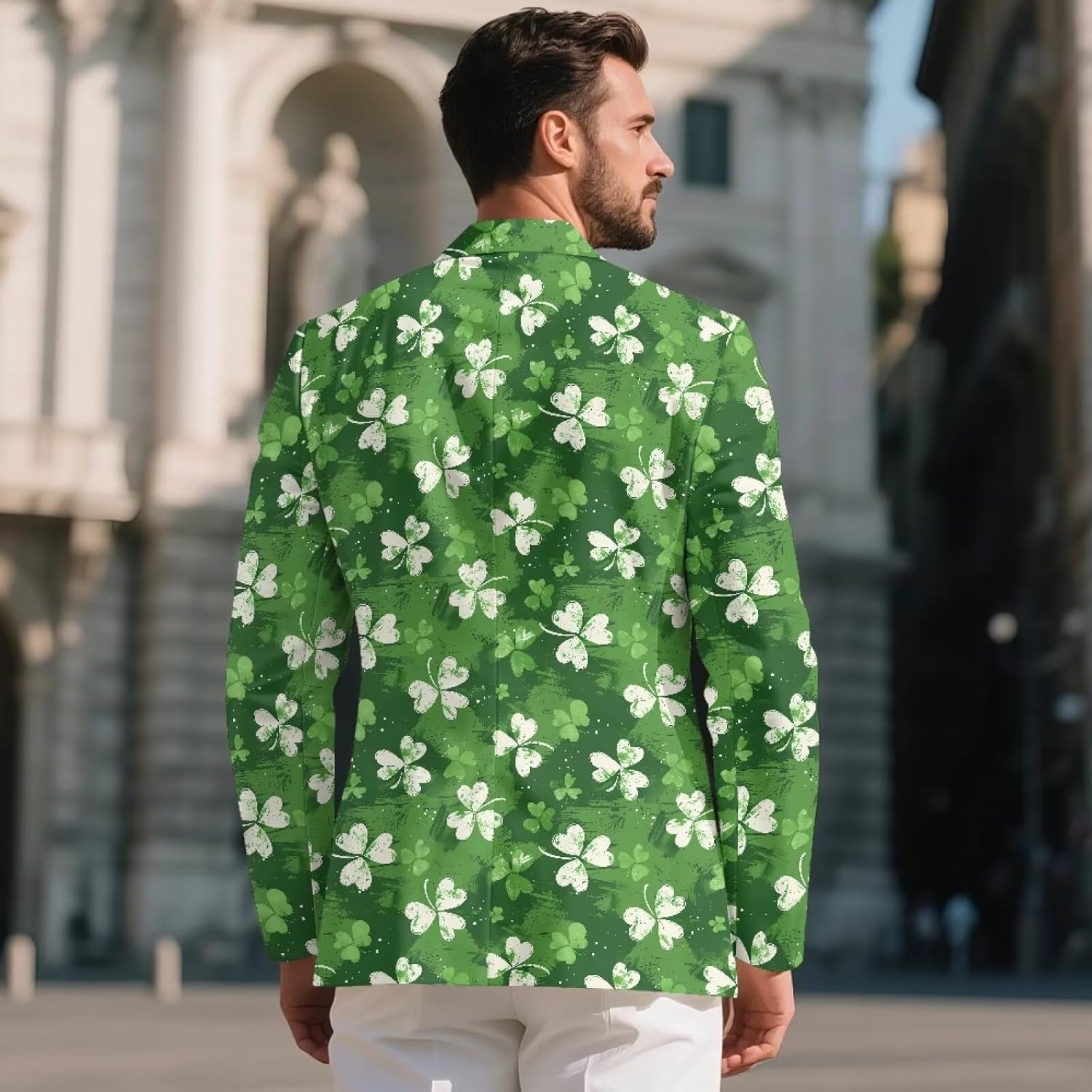 Men's Casual Blazers One Button Party Banquet Suits Breathable Inner Layer Wrinkle-Resistant Jacket Size S-5XL