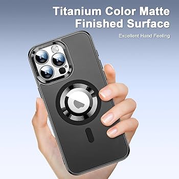 【色:Minijohn_サイズ:15ProMagsafeClear】CASETi CAPRARO Magnetic for iPhone 15 Pro Max Case, [Compatible