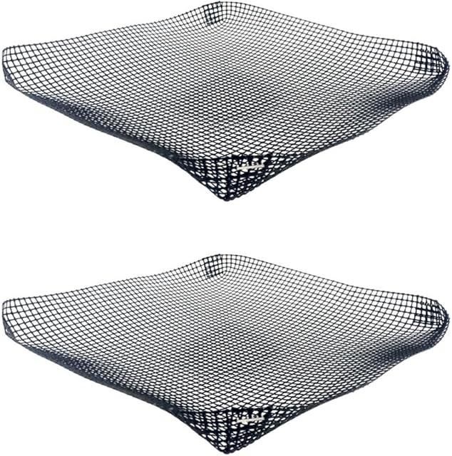FLAMEER 2PCS Non-Stick Oven Basket Baking Mesh Tray BBQ Net Chips Baskets Roaster Rack, for Cookies, Cake, Bread, Pie,Easy Clean