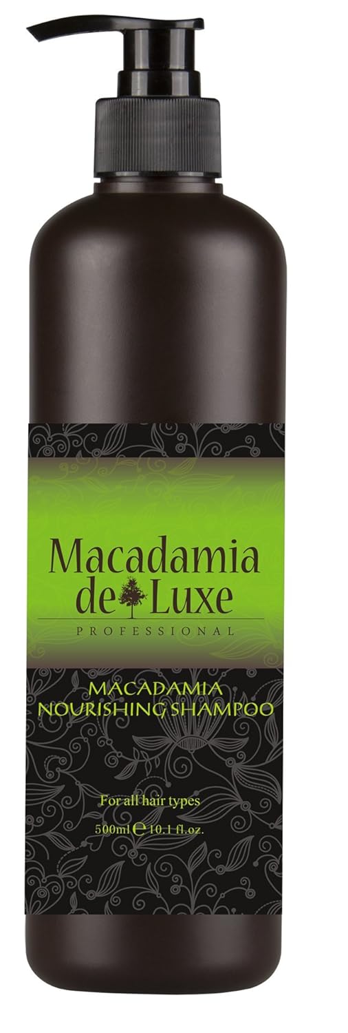 Best Hydrating Pure All Natural Macadamia Oil Shampoo 16 oz