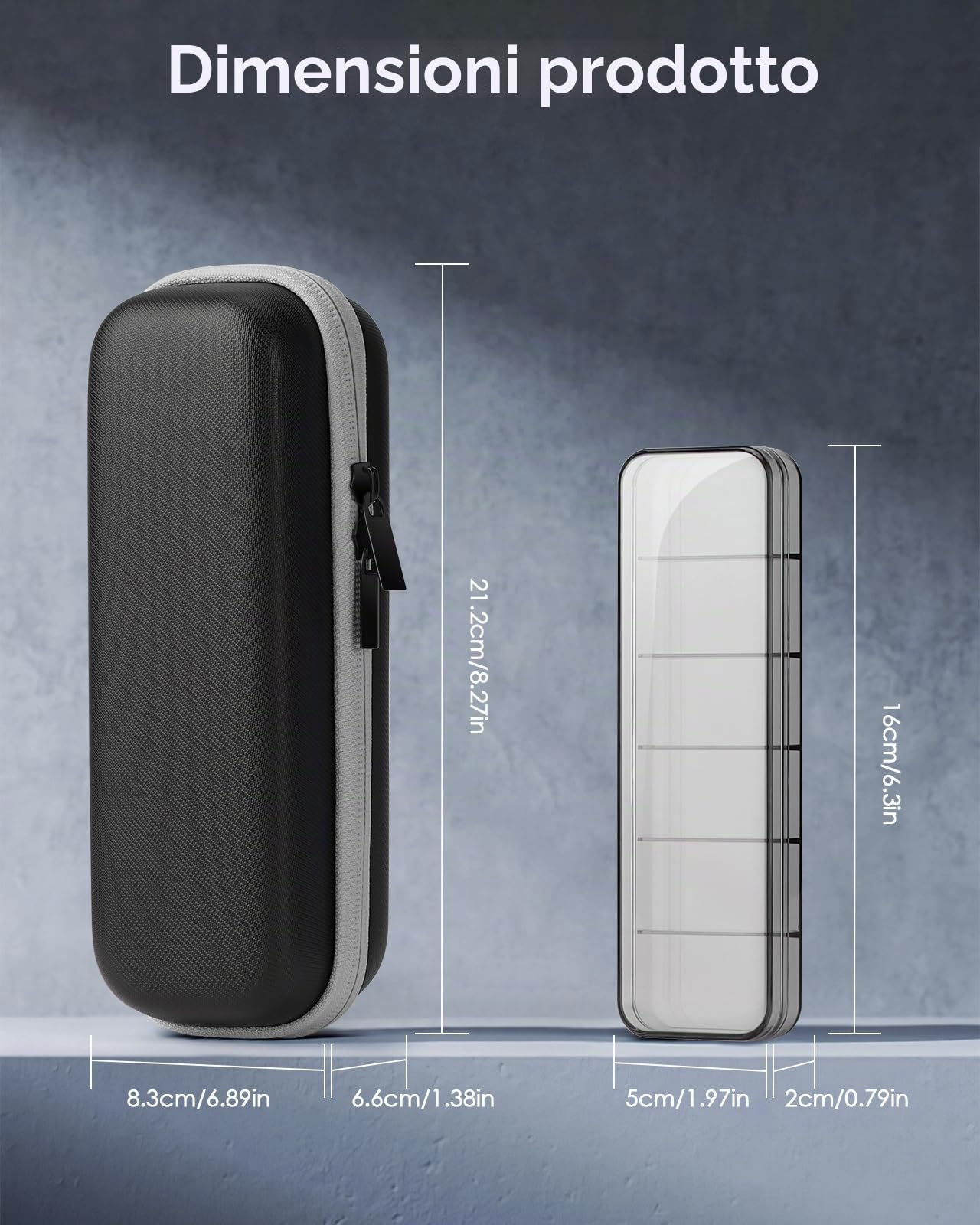 Yinke Custodia per philips per oneblade QP2824/30, QP2620/30, QP2724/30, QP2734/30,ricambi rasoio per philips, più Piccolo e Portatile