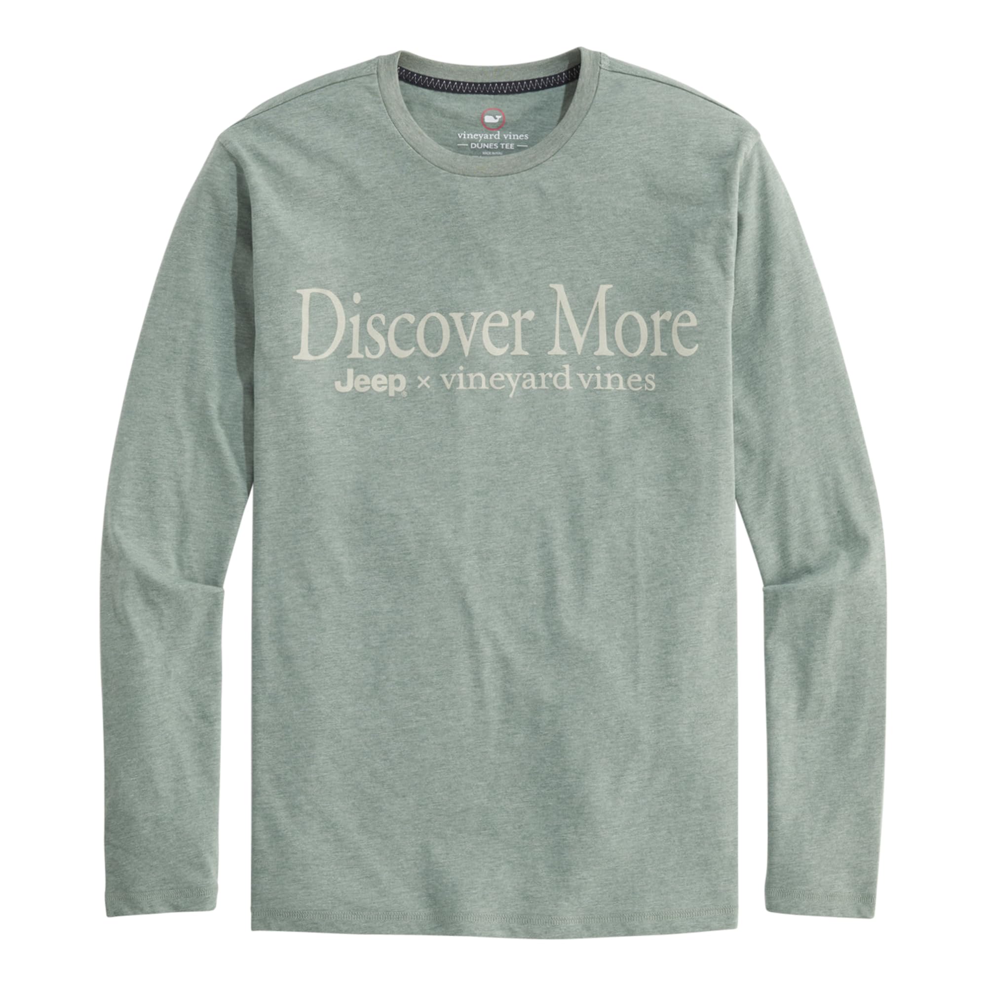 vineyard vines Men's Jeep24 Discover More Long-Sleeve Dunes Tee