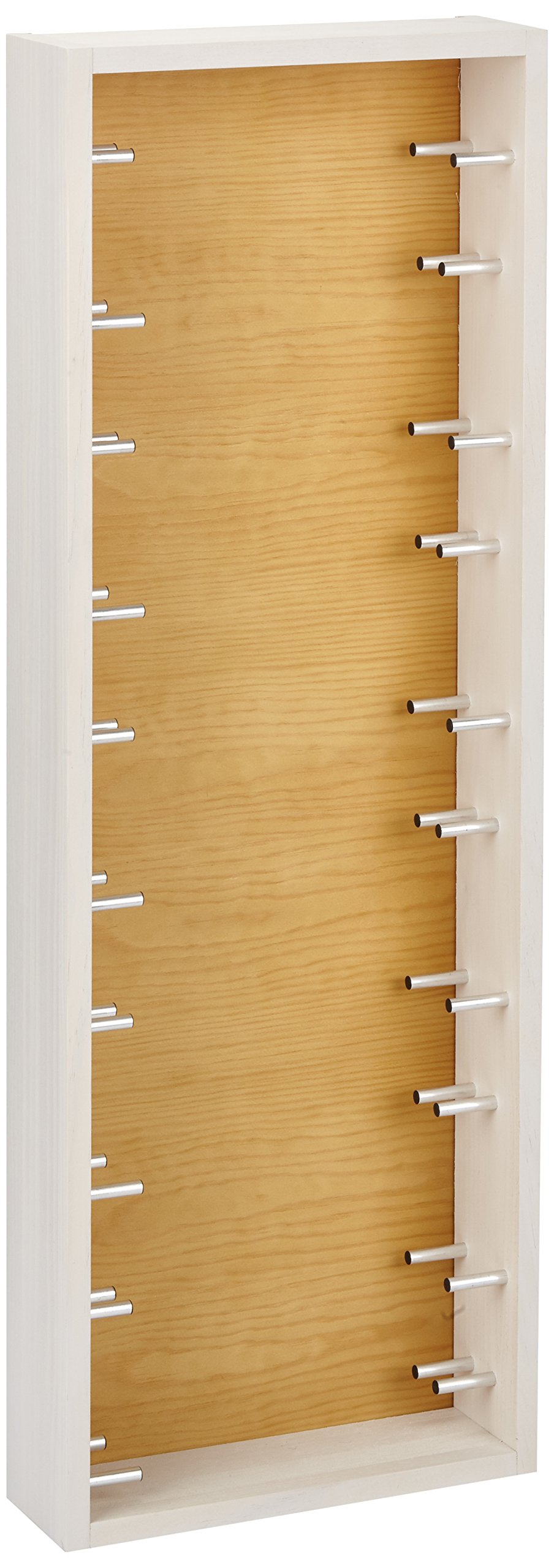 Expovinaliaex9116 - Wall Wine Rack, Capacity of 10 Bottles, White Pine