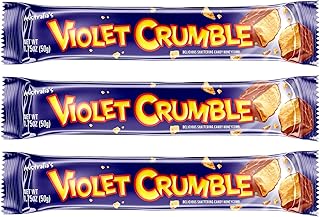 Violet Crumble 50gm (Pack of 3 Bars) Australian