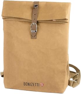 Zaino KANSAS - zaino per il tempo libero in carta kraft vegana e idrorepellente