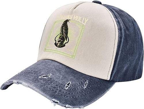 Miniatura 3 de Mans - Gorra de béisbol para mujer, estilo vintage, lavada, desgastada, para festival de música