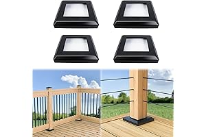 Muzata Post Base Cover: Shield Your Decks and Fences with Style