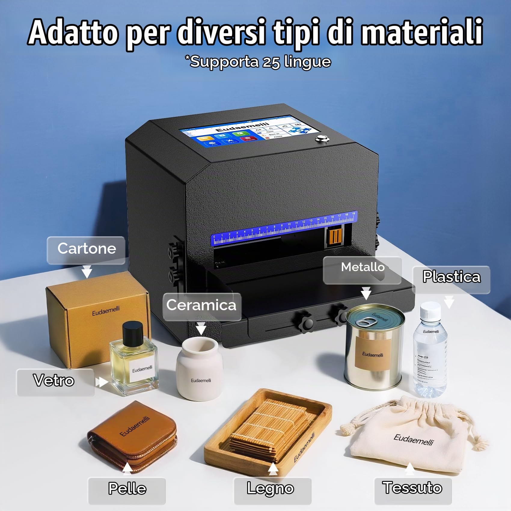 P6 Stampante a getto d'inchiostro desktop, macchina for codificazione online, codificatore a getto d'inchiostro online, codifica numerica stampante a getto d'inchiostro online da 12,7 mm