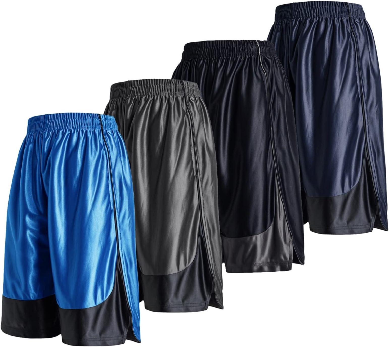 Men Basketball Shorts Athletic Quick Dry Gym Activewear Lightweight Shorts with Pocket