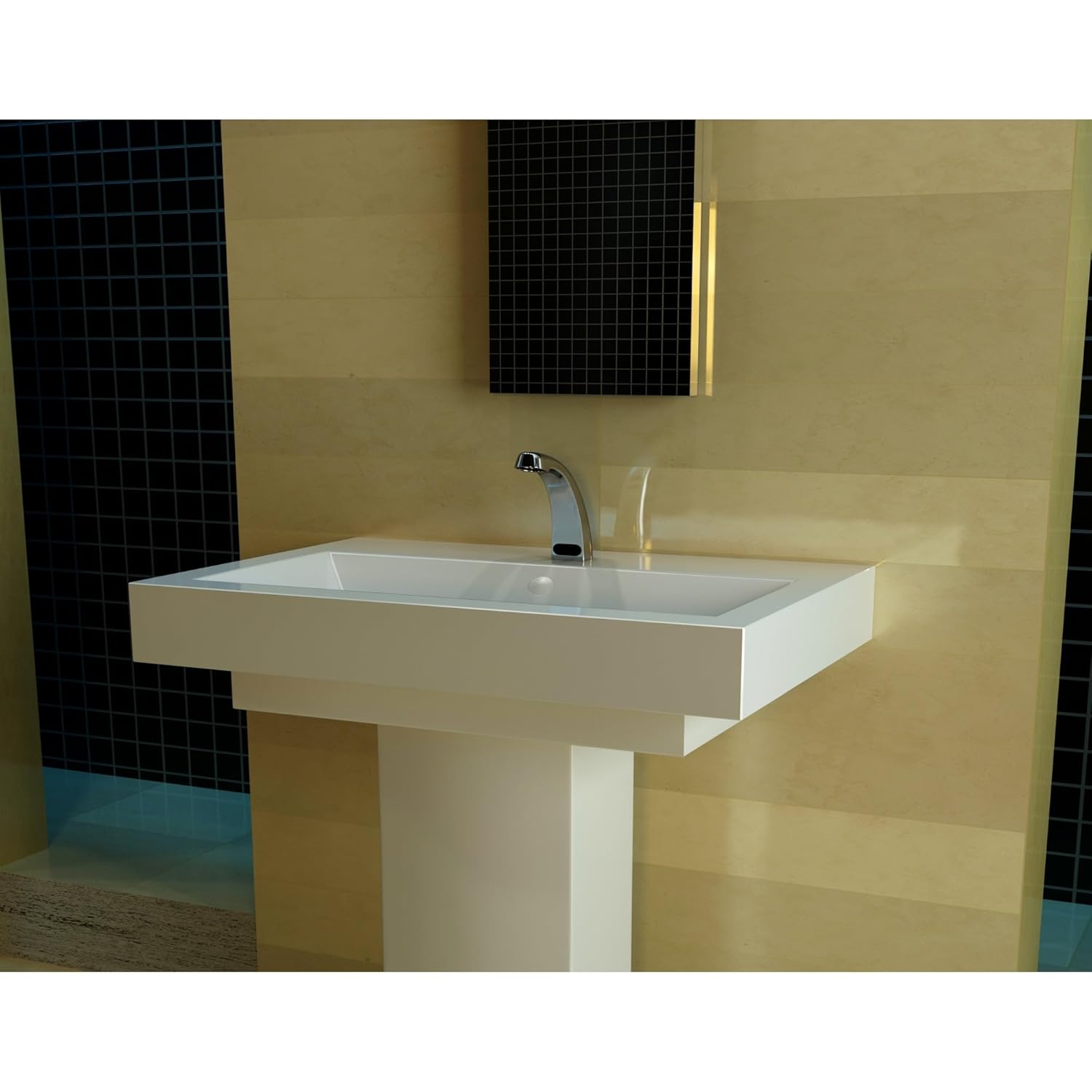 Zurn Z6913-XL Aquasense "A" Battery Powered Lavatory Faucet, Chrome