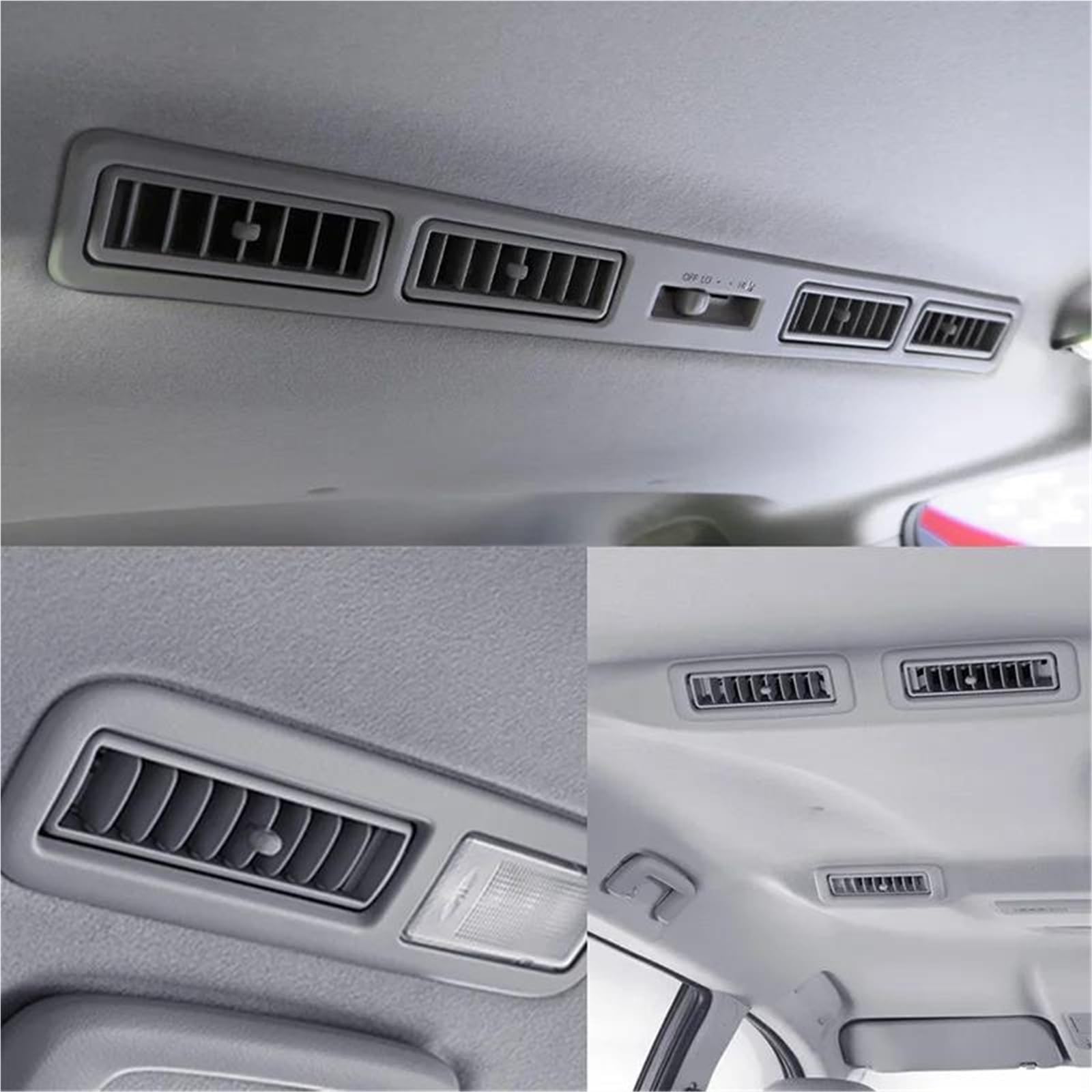 Bocchetta Aria Condizionata Per Mitsubishi Per Pajero V93 V97 Bocchetta Aria Condizionata Sul Tetto Dell'auto Accessorio Pieghevole Circolazione Interna Esterna