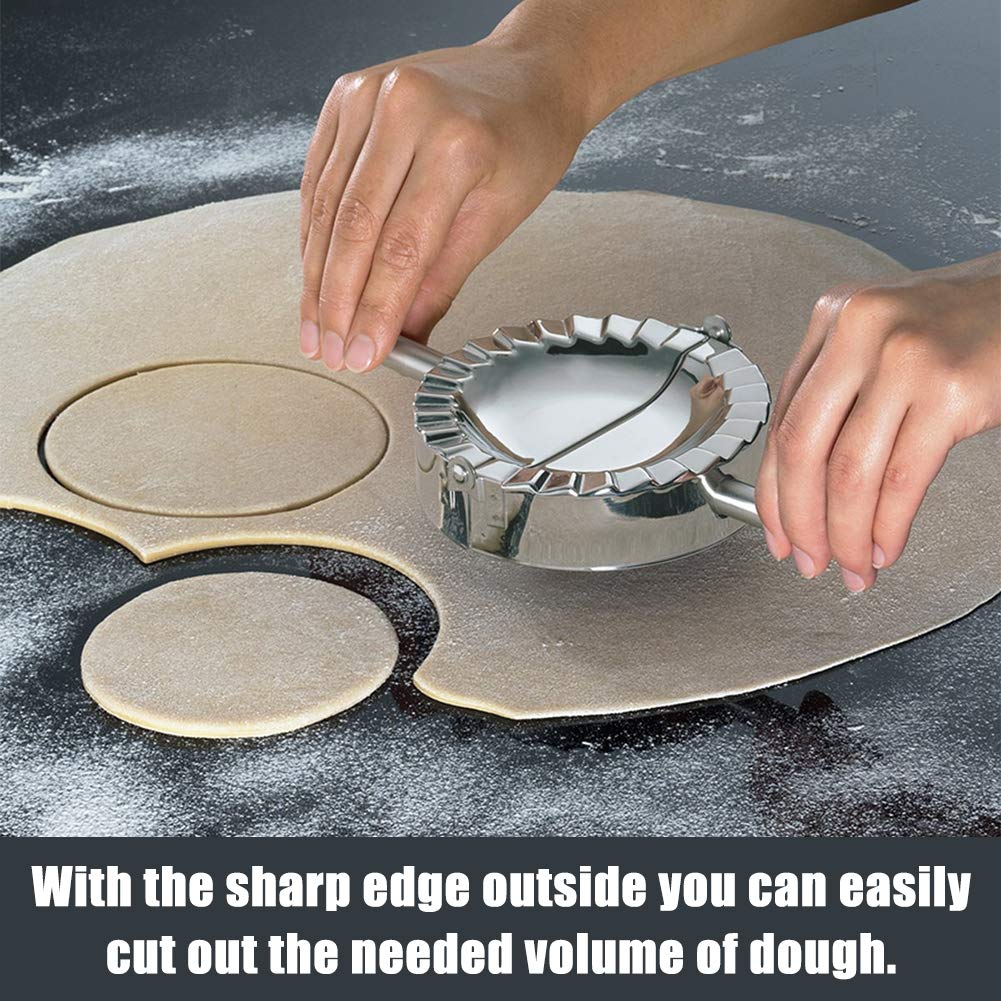 ZEACCT 3-delige Wonton Dumpling Machine Set, Set Van Knoedel Maken Artefact Knoedel Machine Knoedel Mold Tool Wonton Wrapper Mold Familie Party