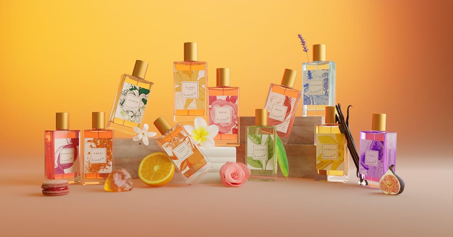 L'OFFICE DES PARFUMS PARIS Les Essentiels Jasmin - Perfume for Women - Floral Fragrance - Vanilla Perfume with Jasmine, Marine Notes, and Green Notes - 2.7 oz - Image 5