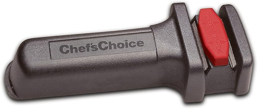 ChefsChoice 480 Compact Manual Knife Sharpener, 2-Stage, Black