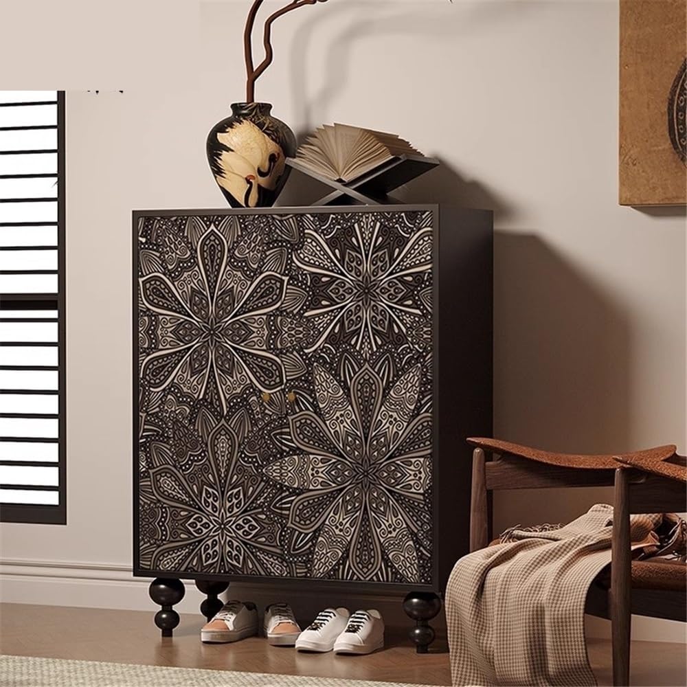 Zapateros Zapatero Moderno y Lujoso de Pino for Entrada, Ideal for el hogar, Mueble Auxiliar for Sala Estar, Almacenamiento Pared for, 90 cm