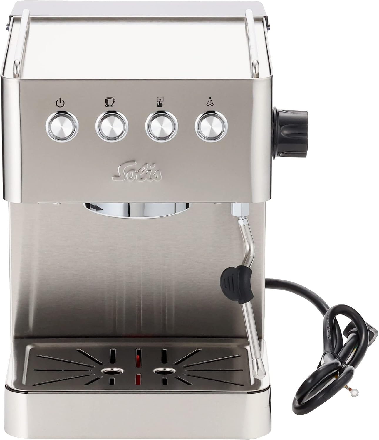 Solis Barista Gran Gusto Espresso Machine, Silver Tunisia | Ubuy