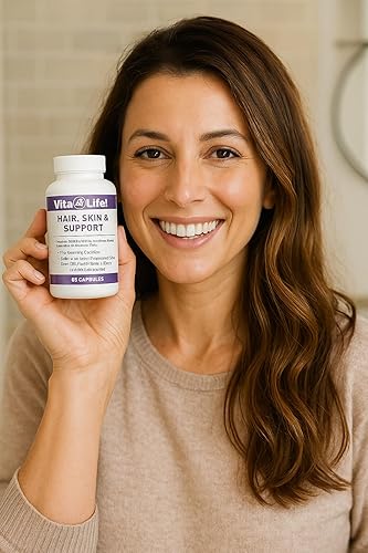 Miniatura 3 de Vita4Life! Biotin 2000mcg + MSM Vitaminas para el crecimiento del cabello para mujeres y hombres | Suplemento de apoyo para el cabello, la piel y