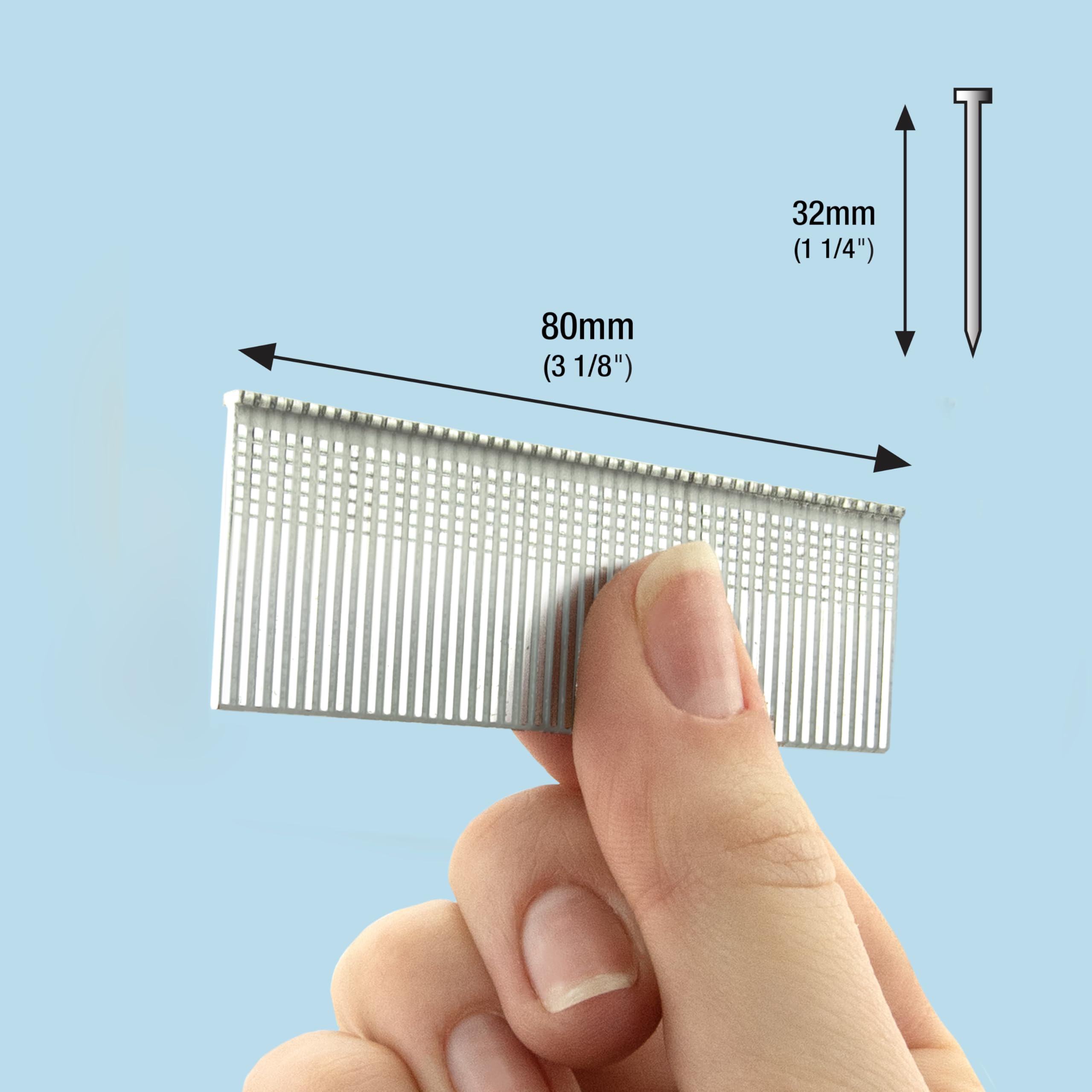 M nail！ Tacwise 0294 Type 16G / 32 mm Galvanised Finish Nails, Pack of
