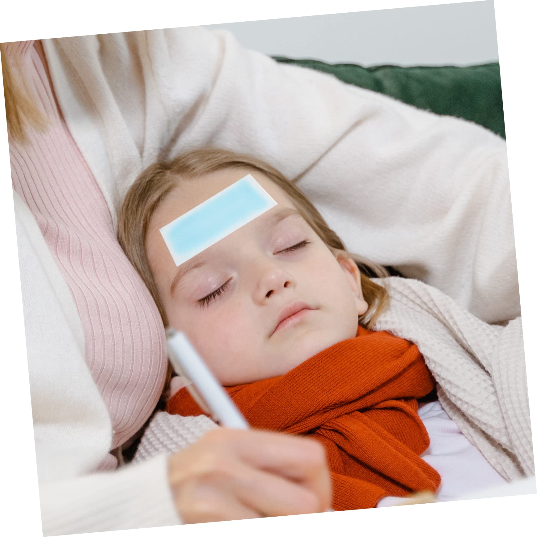 Coussinet Rafraîchissant 50 Pièces en Hydrogel et Non-tissé pour L'été