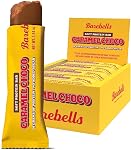 BAREBELLS oft Protein Bars Caramel Choco - 12 Count, 1.9oz Bars - Protein Snacks with 16g of High Pr, Yellow
