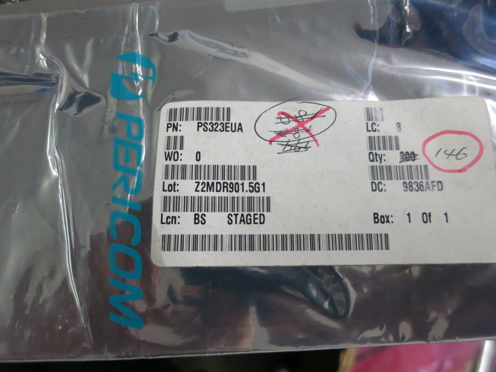 (5 PC) PS323EUA Compatible with Analog Switch Multiplexers Pericom **US Stock**